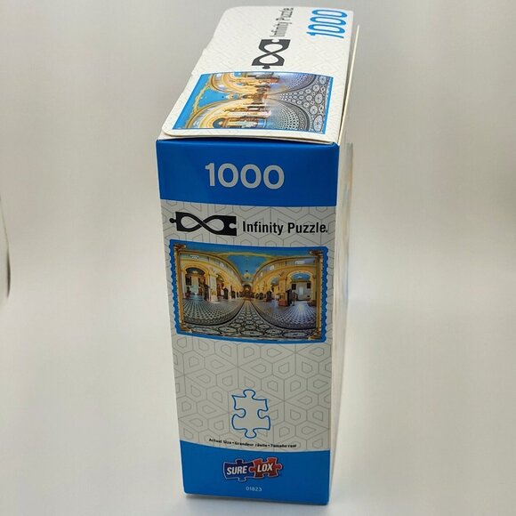 Infinity Puzzle Museum 1000 Piece Jigsaw Puzzle – Sure-Lox Interlocking Puzzle - Picture 8 of 9